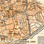 Bruges center map in public domain, free, royalty free, royalty-free, download, use, high quality, non-copyright, copyright free, Creative Commons, 